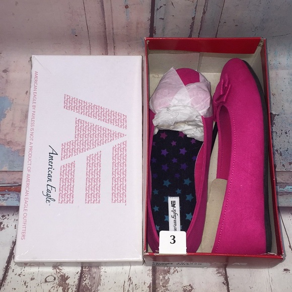AMERICAN EAGLE by PAYLESS Anna Ballerina Flats NWB - Picture 4 of 5